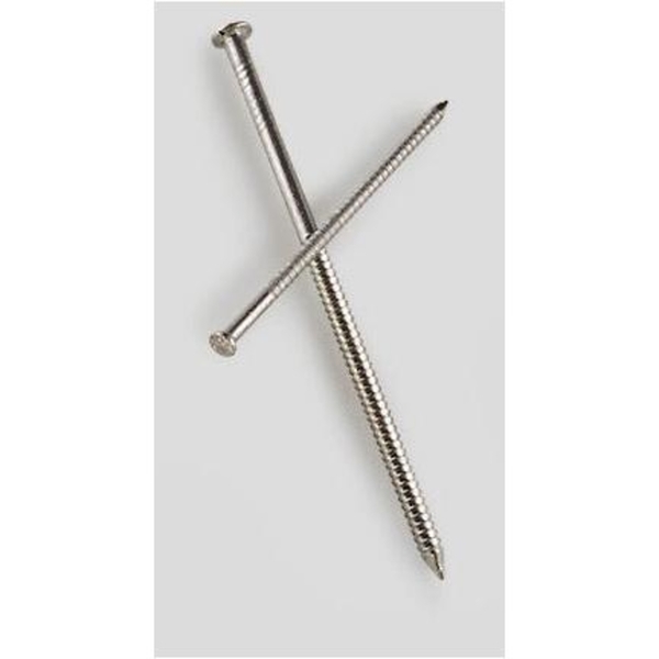 Simpson Strong-Tie Roofing Nail, 1-1/4 in L, 3D, Stainless Steel, 14 ga S3SNDB